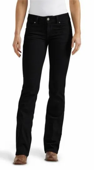 Wrangler Women’s Western Bootcut Black Jeans 11/30. thumbnail 1