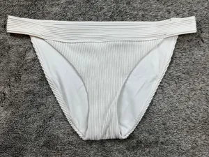 Hollister Swim Bottoms Women's Large White thumbnail 1