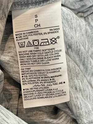 Old Navy Active Breathe ON Jumpsuit Gray Sleeveless Cropped Wide Leg S NWT thumbnail 9
