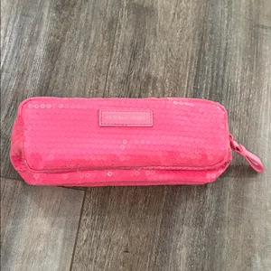 Victoria’s Secret Pink Sequin Makeup Bag thumbnail 4