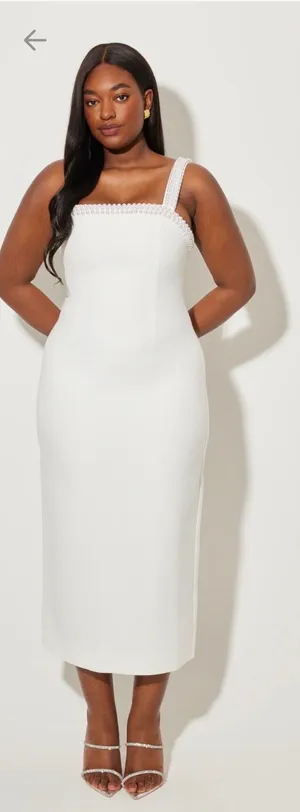 Odd Muse Pearl Dress White Size XS thumbnail 1