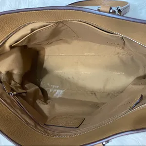 Coach Sophia Pebbled Leather Tote Bag Handbag Purse 36600 thumbnail 11