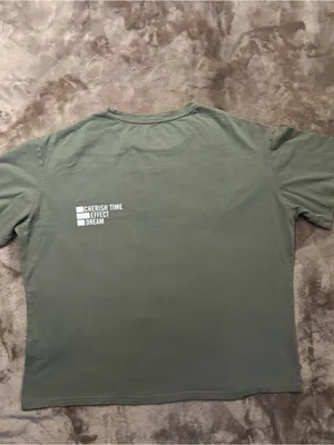 Dazy T-Shirt Women’s Size Olive Green Short Sleeve Women's Crewneck Tee thumbnail 7
