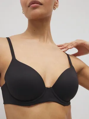Soma Embraceable Perfect Coverage Bra NWT Black 42DDD thumbnail 1
