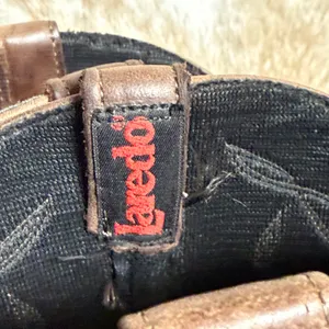 “Laredo” Burning Man‎ Cowboy Boots Vintage Size 7 B39 thumbnail 6