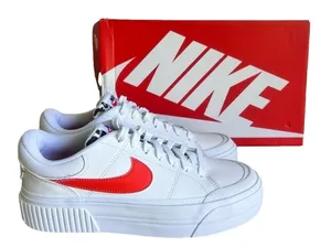 Nike Women’s NEW Court Legacy Lift Platform Shoe Size 8 #B1320A thumbnail 1