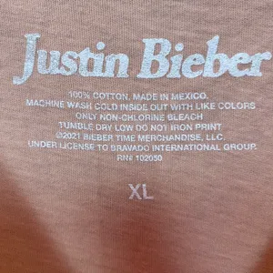 Justin Bieber Tour Vtg Style L/S Tee XL thumbnail 5