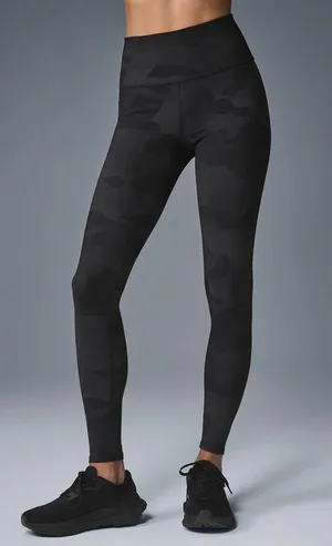 Alo Yoga High-Waist Camo Vapor Leggings thumbnail 1