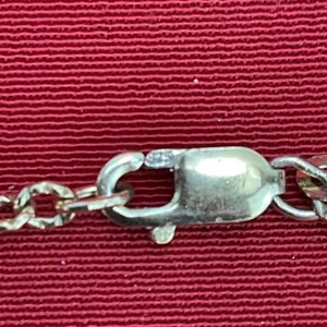 Sterling Silver 925 With Gold Wash Small‎ Cross Pendant Necklace thumbnail 8