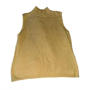 White Stag Yellow Ribbed Turtleneck Sweater thumbnail 1