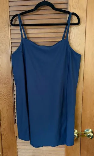 Old Navy Active Powersoft active Dress with built in romper in navy blue size XXL thumbnail 1