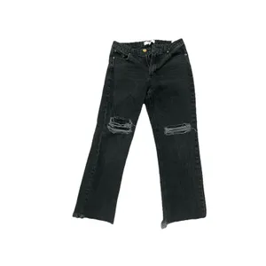 Aviator Nation Mid Rise Canyon Jean in Vintage Black Size: 27 thumbnail 4