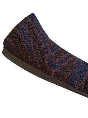 EUC Rothy’s Sapphire Zebra Square Toe Flats Size 8 thumbnail 6