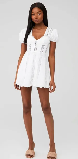 For Love & Lemons Maura Mini Dress thumbnail 1
