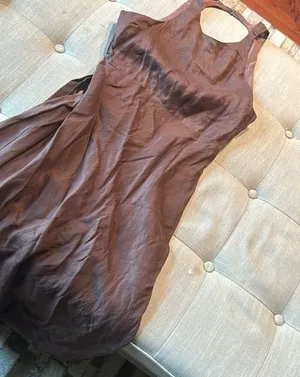 Dissh Brown Linen Full Length Jumper Size 10 thumbnail 1