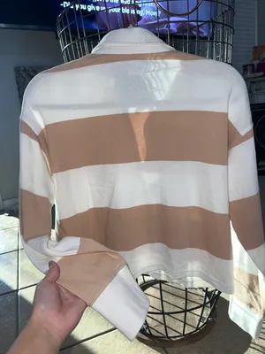 Aerie Long Sleeve Collar Shirt thumbnail 4