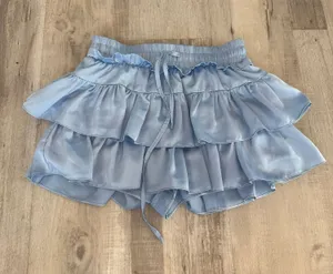 Boutique Blue Mini Skirt thumbnail 1