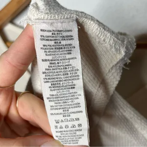 Free People We The Free Cream Waffle Knit Art School Cuff Long Sleeve Thermal thumbnail 12
