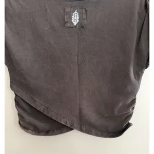 Free People Hot Shot Crossover Top‎ Black Women's Size Medium thumbnail 6