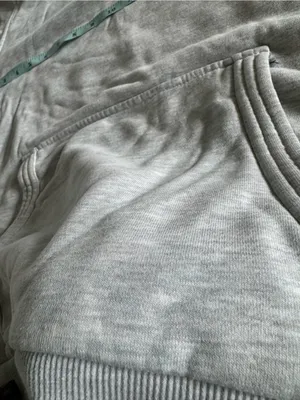 Naketano pullover cowl neck hoodie gray with nautical rope size medium thumbnail 8