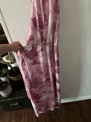 Ladies floral dress thumbnail 3