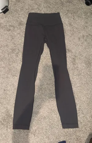 Lululemon align grey leggings size 2 thumbnail 1