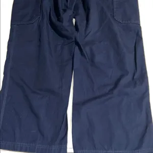 Carhartt Blue Cargo Pants Durable Scrubs with draw string XL thumbnail 5