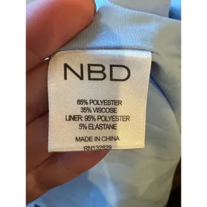 NBD Dress Women Small Blue Lace Up Back Fit And‎ Flare Mini Party Cocktail thumbnail 11