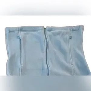 Columbia Blue‎ Benton Zipper Pocket High Neck Fleece Jacket MEDIUM Fall Autumn thumbnail 2