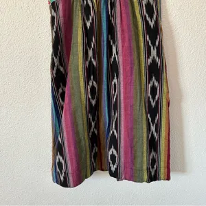 Anthropologie Edme & Esyllte pueblo ikat strapless dress sz 4 thumbnail 5