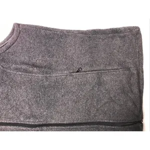 Columbia Womens Fleece Vest Charcoal Gray Full Zip Mock Neck Plus Size 1X‎ thumbnail 4