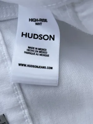 Hudson Jeans Anthropologie High Rise Wide Leg Cargo Pants White Size 30 thumbnail 6