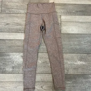 Aerie Offline Size Small Purple/Brown High Waisted Leggings thumbnail 8