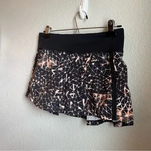 Lululemon Pace Rival Skirt II *4-way Stretch Sugar Crush Multi / Black thumbnail 3