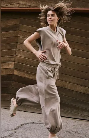 COPY - Free People Throw And Go Onesie Jumpsuit thumbnail 3