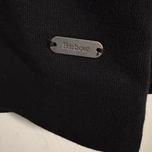 BARBOUR Modern Heritage Sweatshirt Pullover Women’s Sz 4 Small Black Back Zip thumbnail 4