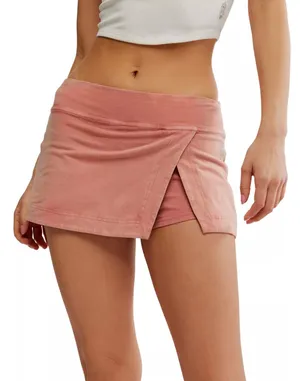Free People Movement Hot Shot Mini Skort in Petal size M NWT thumbnail 1