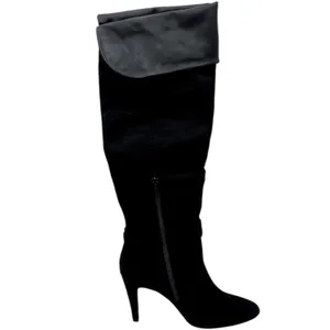 Rialto Clea Black‎ Faux Suede Over-The-Knee Boot 4 Inch Heel Special Occasion 9 thumbnail 6