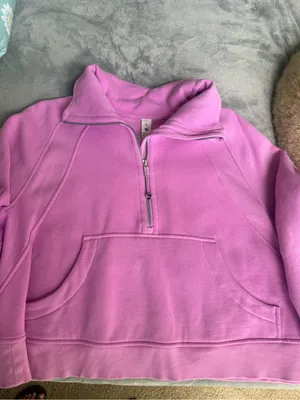 lululemon athletica Pink Half-Zip Pullover Sweatshirt thumbnail 5