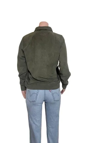 Pulp womens long sleeve mistle half zip fleece sweatshirt pullover, sweater M thumbnail 3