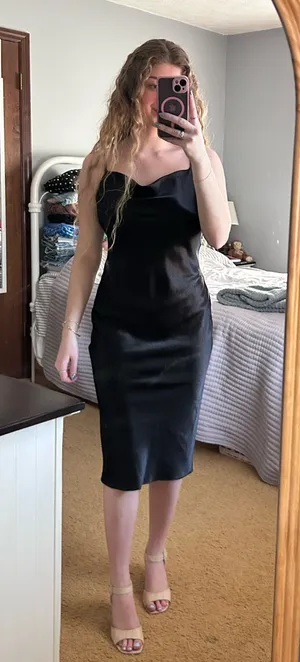 Altar'd State Black Dress thumbnail 1