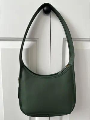 Coach Originals Curve Zip Bag Brass / Hunter Green thumbnail 2