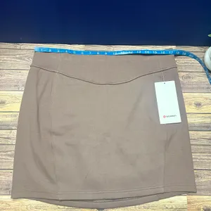 Lululemon Scuba High Rise Mini Skirt NWT Size XL (TPTC) LW8ALSS thumbnail 6