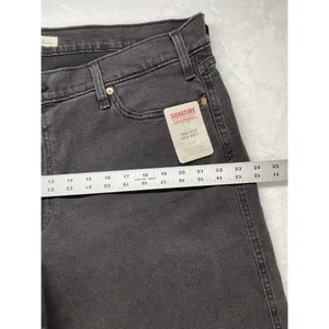 Levi's Signature by High Rise Kick boot women's sz 20 Waist‎ 35 thumbnail 3