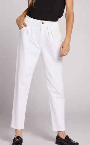 Current/Elliott Arroyo Jean Straight Leg White 23‎ thumbnail 1