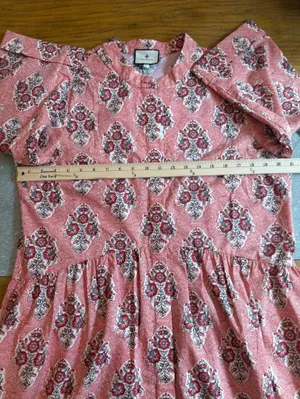Tuckernuck Scarlet Sonata Royal Shirt Dress Pink Size Large NWT thumbnail 9