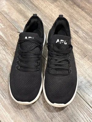 APL Black Low Top Techloom Breeze Sneakers size 10.5 thumbnail 2