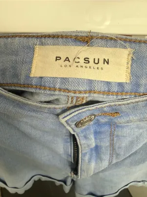 Pacsun high rise super stretch shortie shorts size 30 thumbnail 3