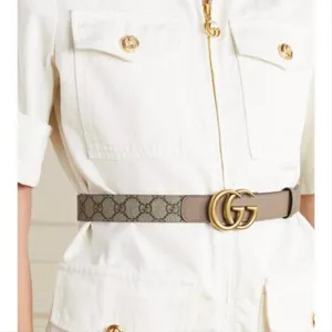 GUCCI GG logo supreme thin belt size 75 thumbnail 2