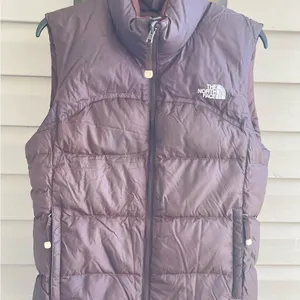 The North Face Vest 1996 Retro Nuptse 700 Puffer Down Chocolate Brown S GUC thumbnail 2
